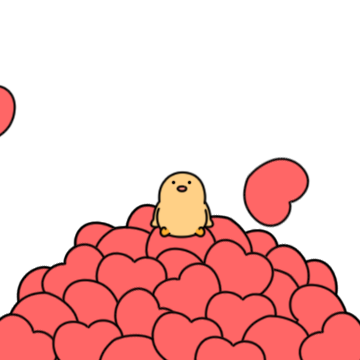작고 사랑스러운 병아리 삐유