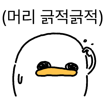 괄호체 오리 (두번째)