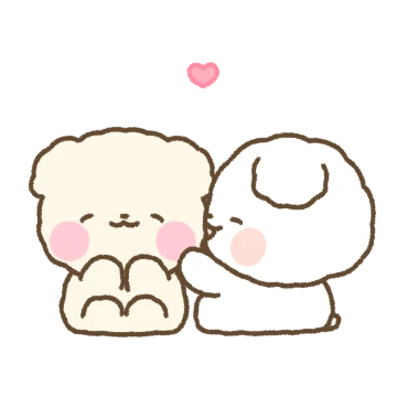 알콩달콩 푸들커플