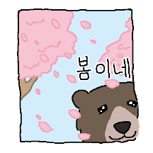 봄이 좋은 곰쿤!!