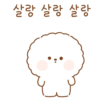 뽀송한 뽀숑 데려가숑