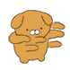 강아지 누룽지