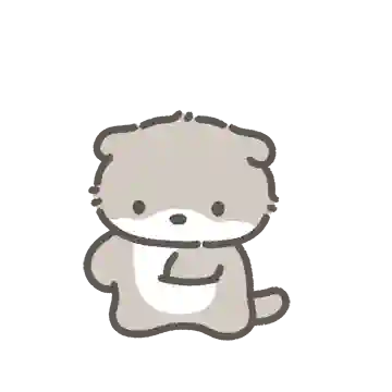 안녕 나는 부스스한 해달이야