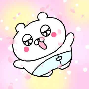 아련한 아기광기곰