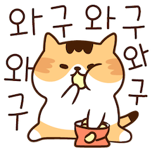 급하냥 바쁘냥 수다스럽냥