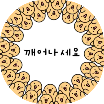 작고 발랄한 병아리 삐유