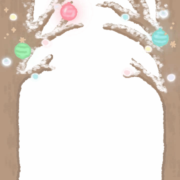 몽곰이의 몽글몽글 눈꽃인사