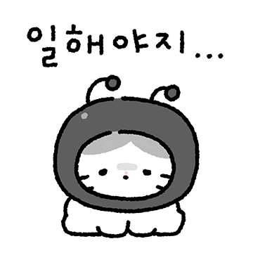치코 출근해요~!
