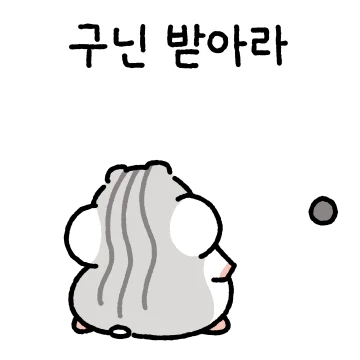 구닌 받아라!! 햄쪽이 커플(구닌)