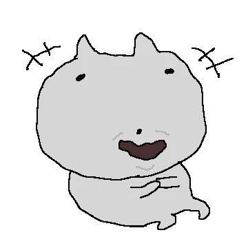 움직이는 작은 회색 고양이 2