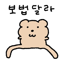 보법 달라 멍텅곰