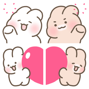 조구만 토끼 커플2