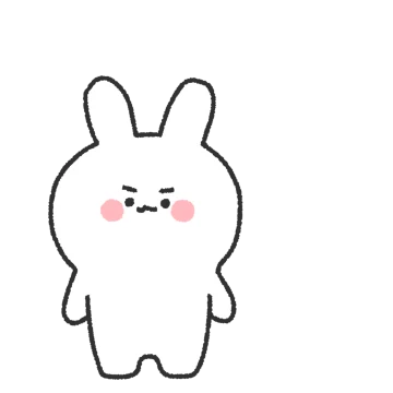 안녕! 얼굴 작은 토끼씨