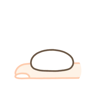 꼬물꼬물 떡토끼 응꾸