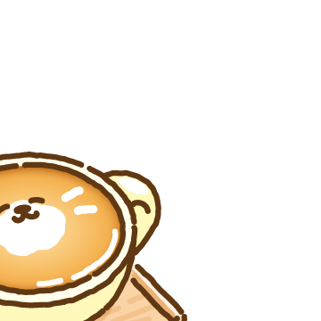 크림 묻은 고양이, 라떼예용