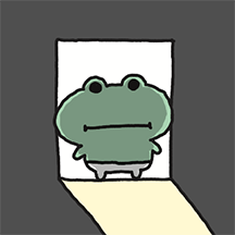 어딘가 멍한 개구리