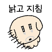 맹한 강아지