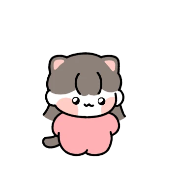 쪼꼬미 멍냥이 커플(여친.ver)