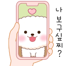심장저격 뽀글멍뭉이
