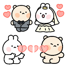 아기자기 곰돌찡토끼찡