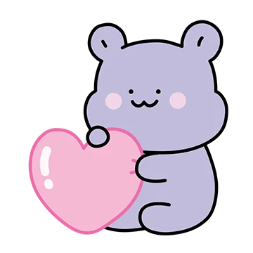 사랑뿜뿜 보라곰