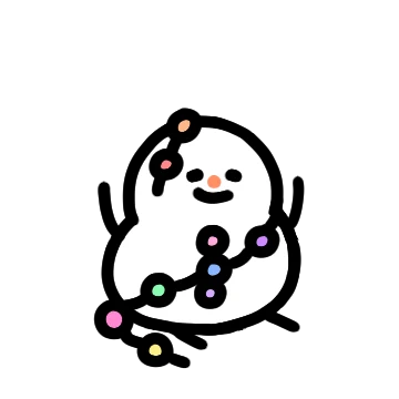 즐거운 눈사람 삐뿌