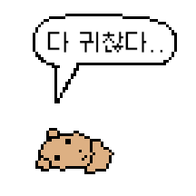 다 귀찬타곰..