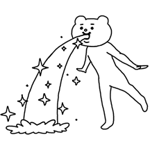 적극적인 곰, betakkuma 3