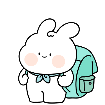 두근두근  심쿵발랄  하양토끼 하루