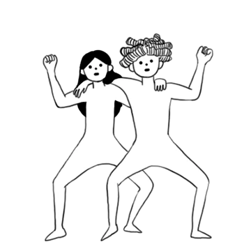 막 던지자! 길쭉이들!