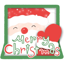 메리해피 팝업 카드