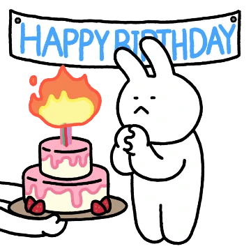 생일에 진심인 톡깽이