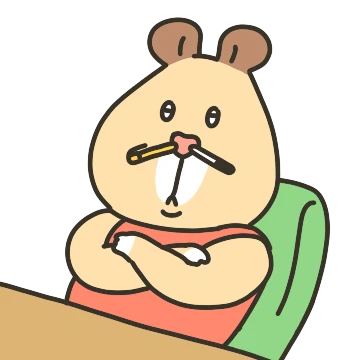 햄뿡이는 일하기 시로... 빵구나 뀔래