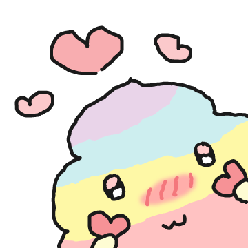 솜사탕 먹고 싼 똥