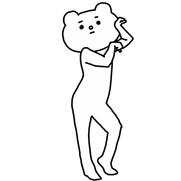 적극적인 곰, betakkuma2
