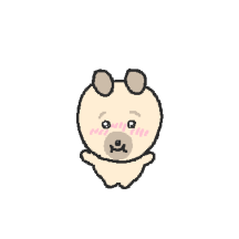 쪼그라든 미니 똥개