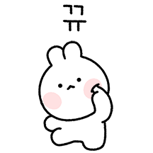 내 뱃살보고 기분 풀오(토끼찡 ver.)