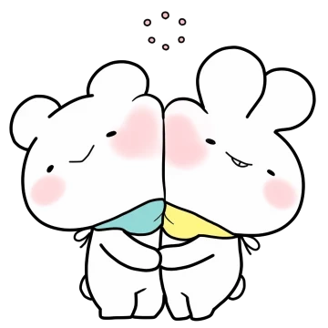 알콩달콩 베이비 토끼곰
