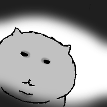 진하고 두둑한 고양이