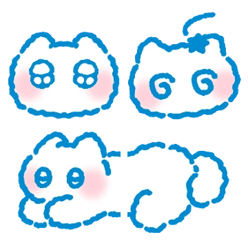 퐁실퐁실 미니 몽글냥 2