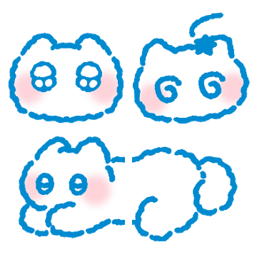 퐁실퐁실 미니 몽글냥 2