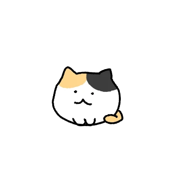 찌그러진 바보 삼색고양이 7