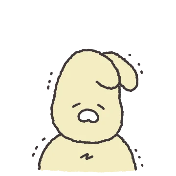 직장에서 겨우 살아가는 무기력토끼