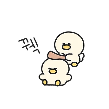어딘가 댕청한 오리, 미니 오댕