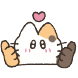 삼색 슴냥이