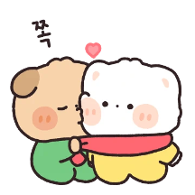 겨울에도 댕댕커플이랑! (댕순 ver)