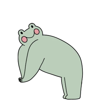과격한 개구리, 구덕