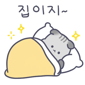 집순이 고양이 냥냥이