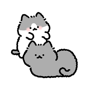 뽀송뽀송 깜장 솜털냥이