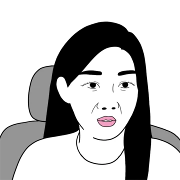 킹받는 인생 을시년스러운 여자